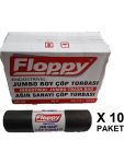 Çöp Poşeti 80x110 Jumbo 10'lu paket 800gr.