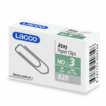 Lacco Ataş No: 3 - 100 Adet / Kutu
